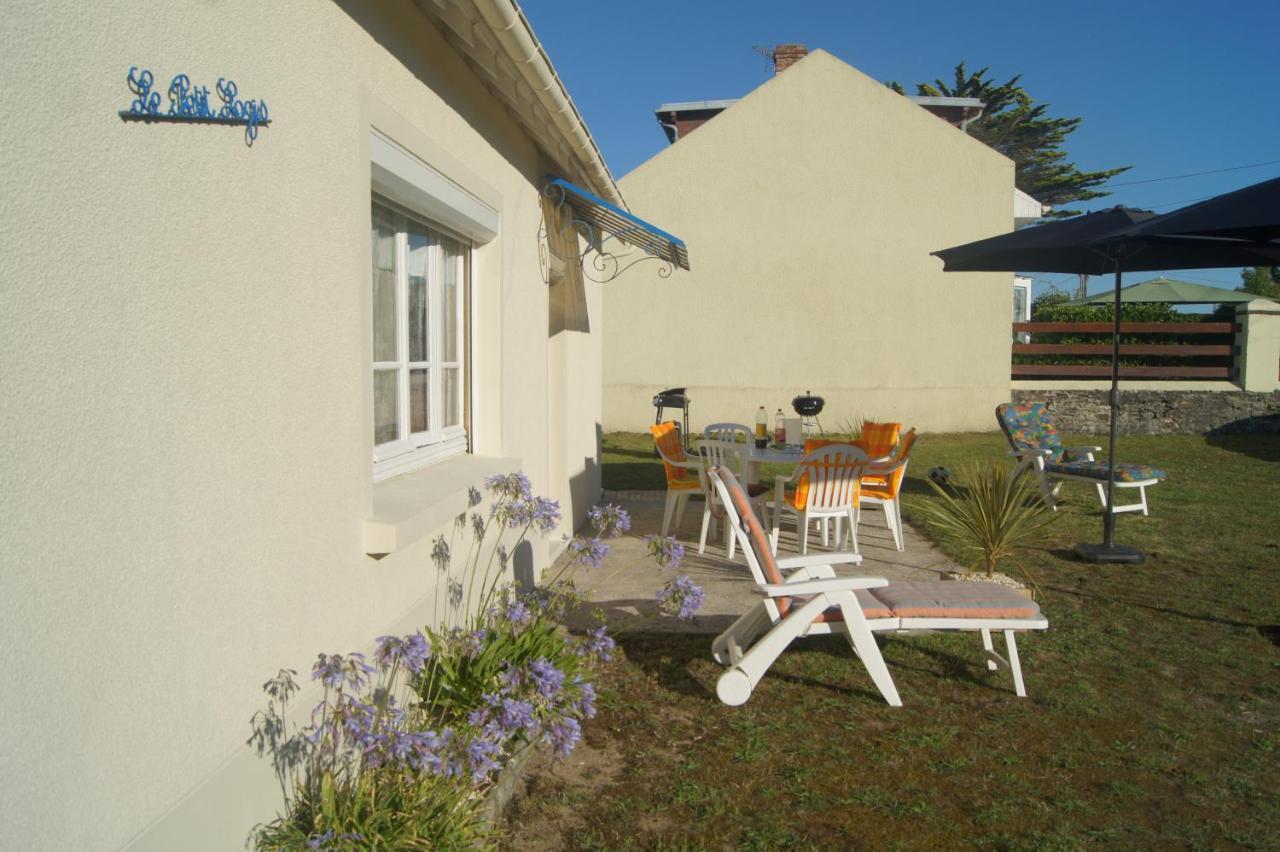 Le Petit Logis De Barneville Plage Wc Exterieur Εξωτερικό φωτογραφία